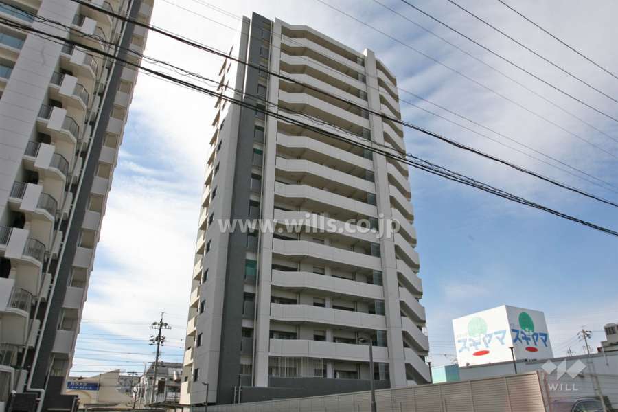 アトレ徳重ブライトヒルズの外観(北側から)