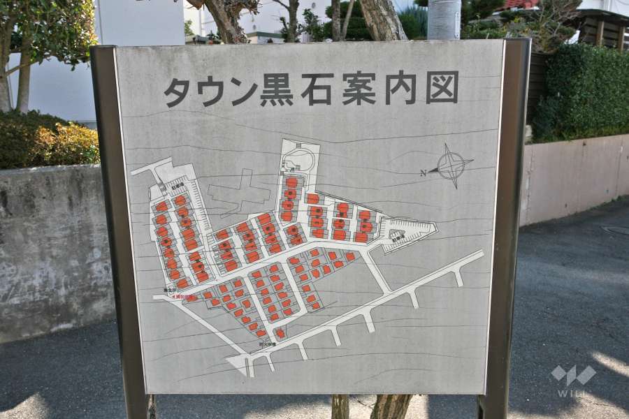 タウン黒石案内図