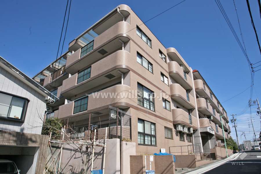サンハウス黒沢台の外観(南東側から)