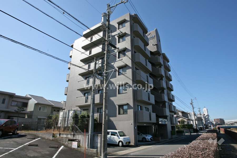 サンマンションアトレ滝の水南の外観（北東側から）