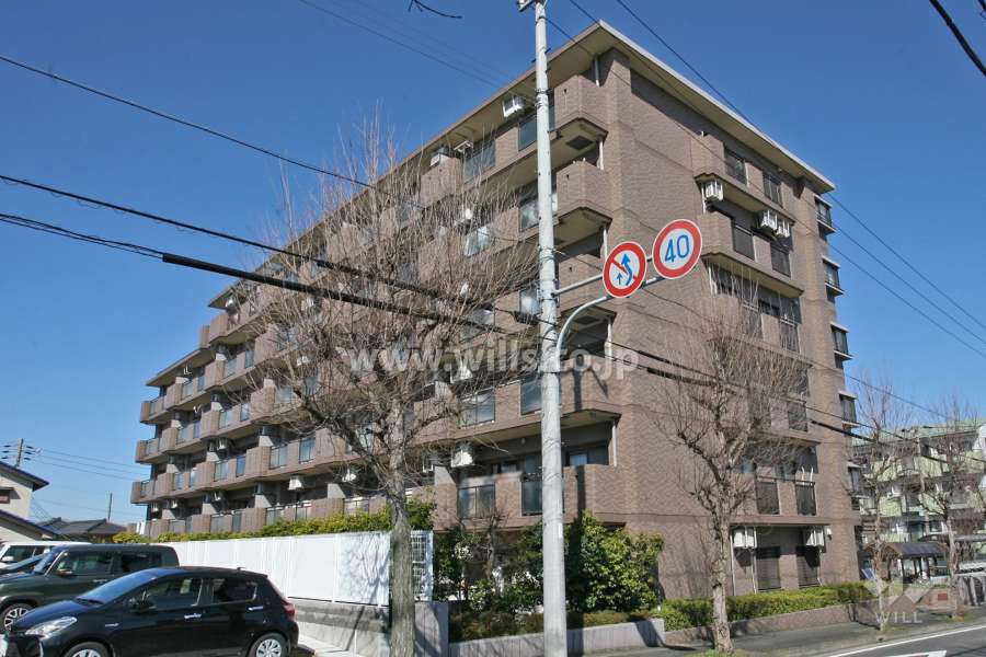 シティコーポ平手南の外観(南東側から)
