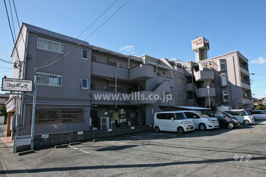ユニーブル緑ヶ丘の外観（北東側から）