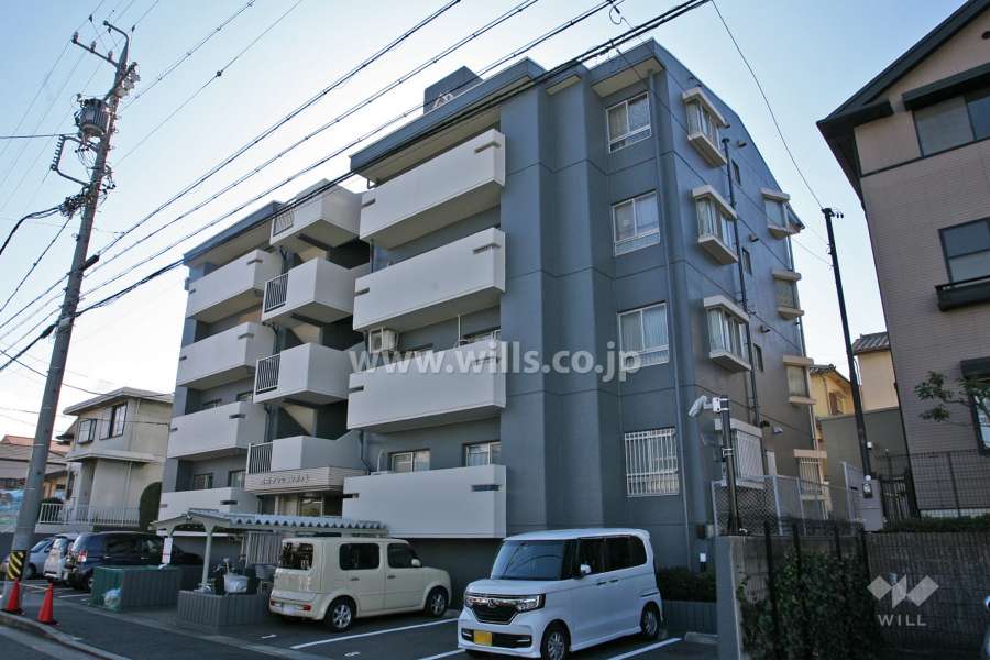 真栄マンション緑ヶ丘の外観(北西側から)