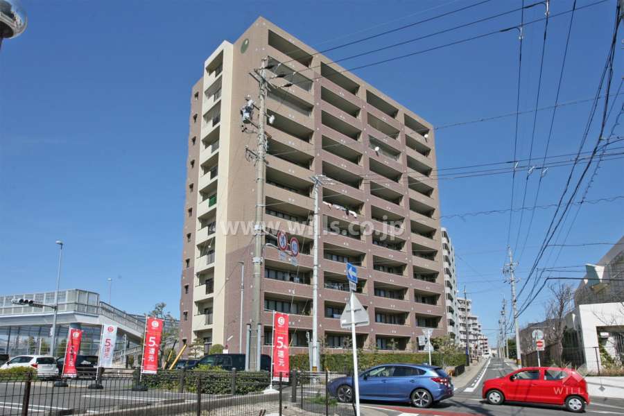 シティコーポ小坂の外観(南側から)