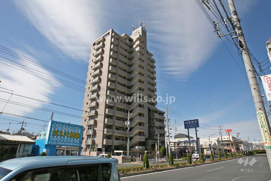 ダイアパレス徳重の外観(北東側から)