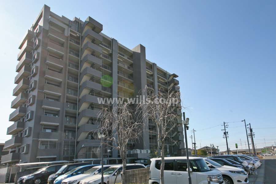 ライオンズ大高フォレストスクエアの外観(北東側から)