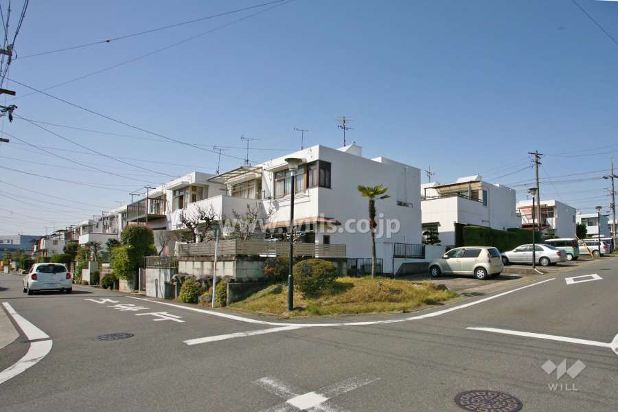 黒石第三住宅の外観(南東側から)