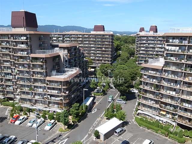 緑に囲まれた住環境