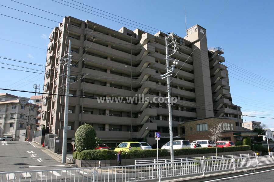 ライオンズマンション相生の外観（北東側から）