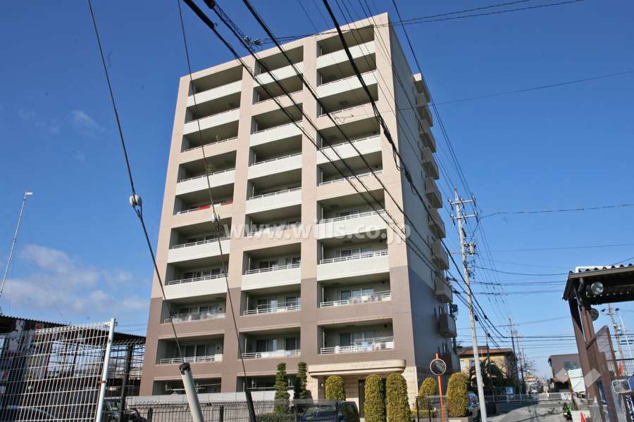 グランコート大高グランデの外観(南東側から)