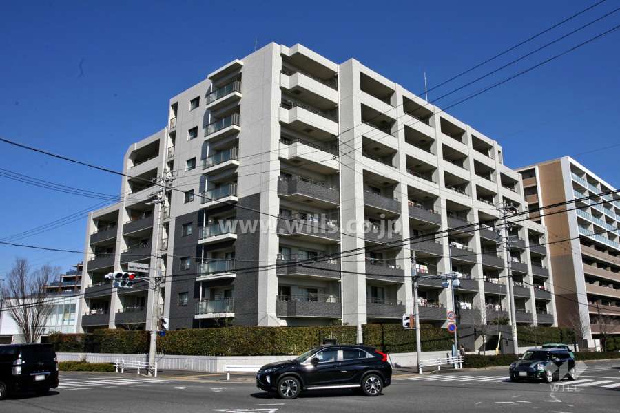 メゾンヴェール大高南の外観（南側から）