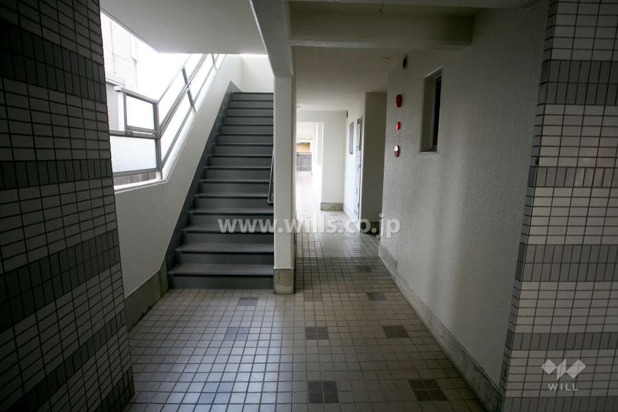 共用階段と共用通路