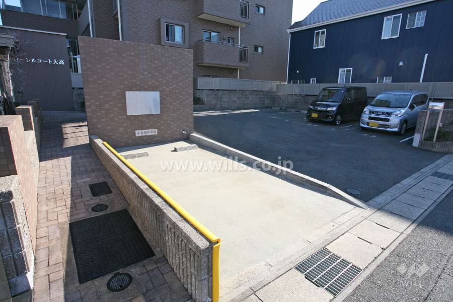 来客者用駐車場
