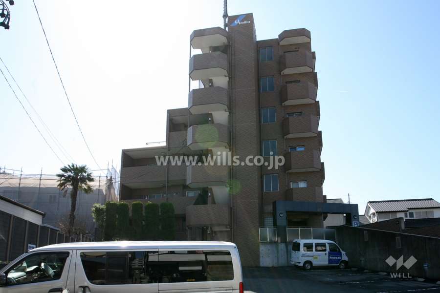 ユニーブル平手南ガーデンの外観（北側から）