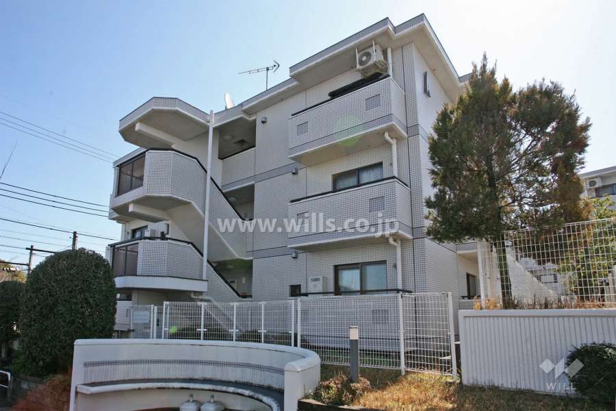 シティコーポ水広下A棟の外観(北西側から)