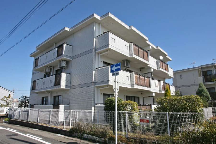 シティコーポ水広下B棟の外観（南西側から）