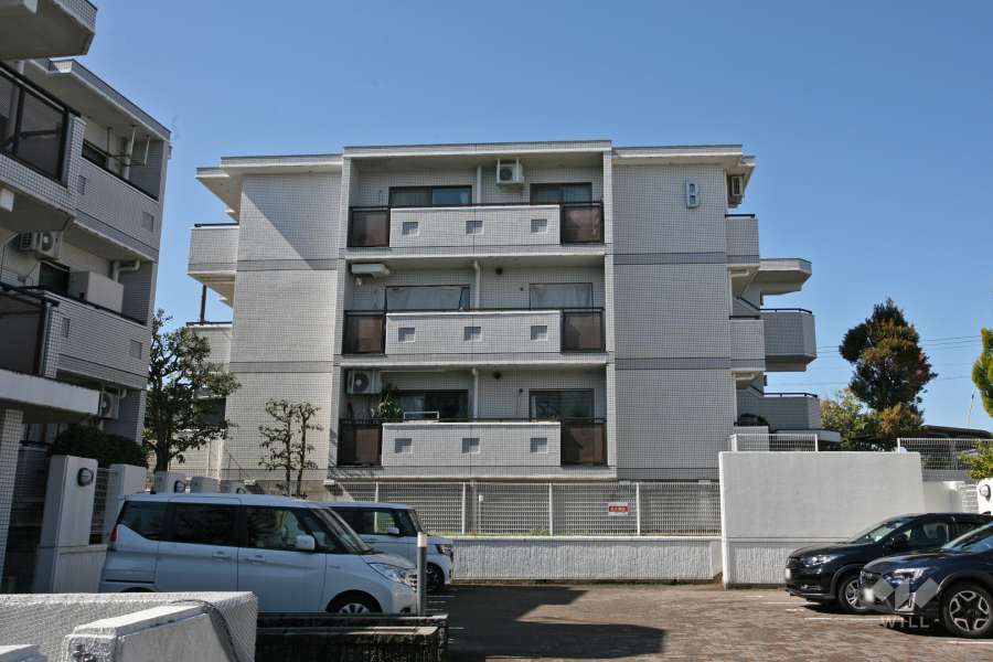 シティコーポ水広下B棟の外観（東側から）