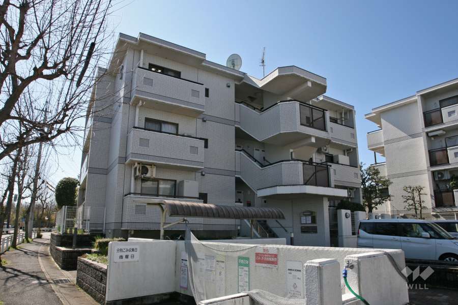 シティコーポ水広下C棟の外観（北側から）