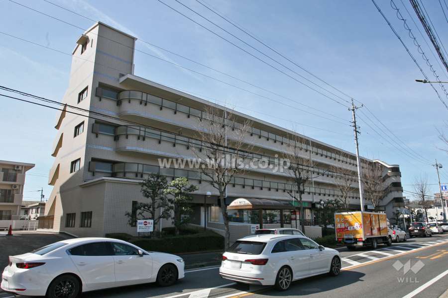 シティコーポ滝の水1号館の外観(北東側から)