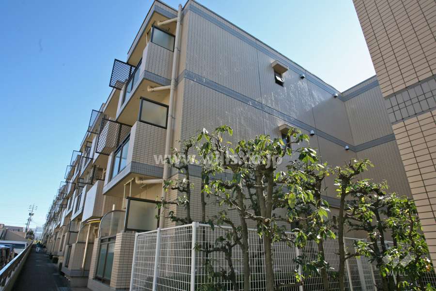 シティコーポ第二滝の水4号館の外観(北西側から)