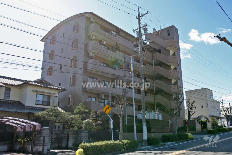 シティコーポ滝の水中央公園の外観(北東側から)