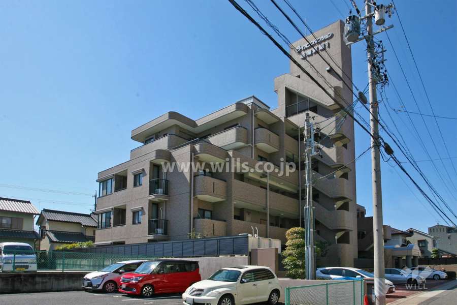 ライオンズマンション鳴海東第1の外観(北東側から)