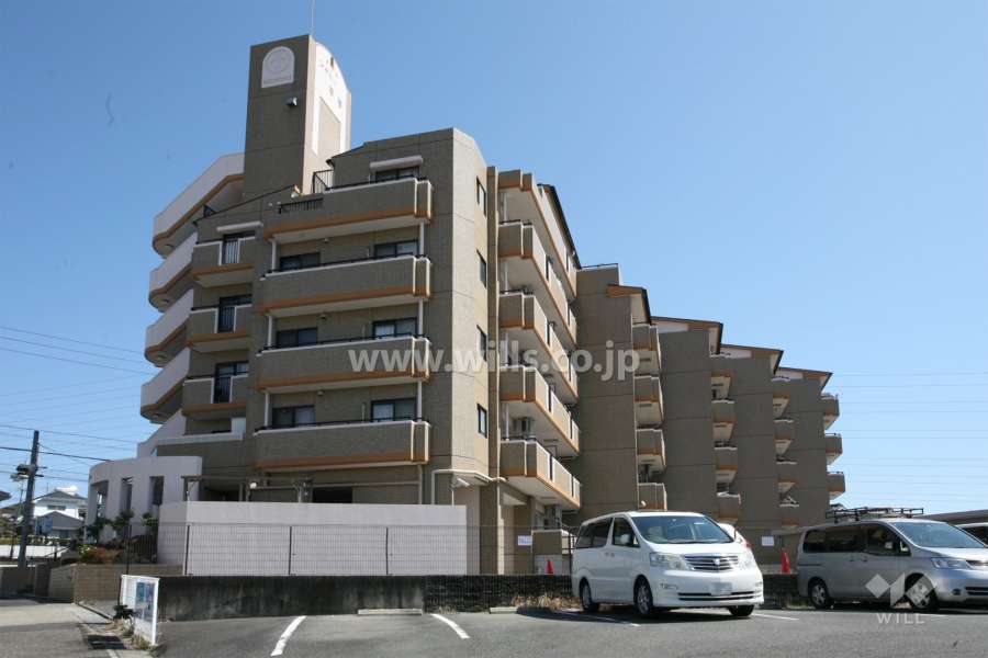 シャトー平手の外観（西側から）