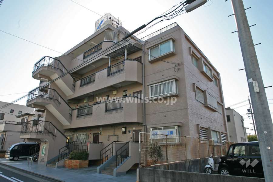 ユニーブル第2鳴海の外観(北西側から)