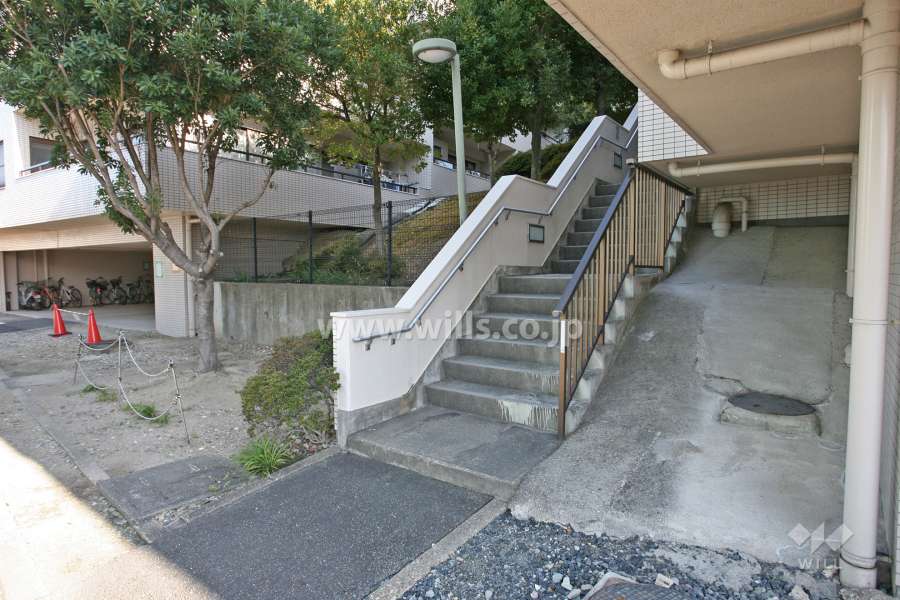 共有通路(西側)