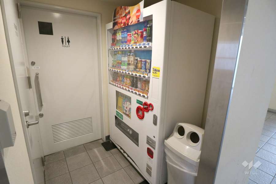 ベンダールーム、共用トイレ