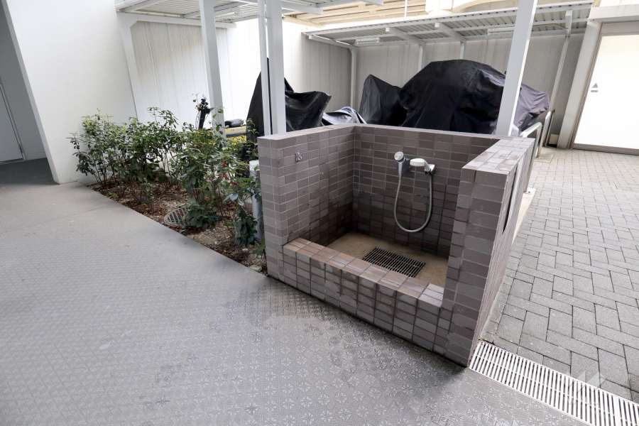 ペット足洗場