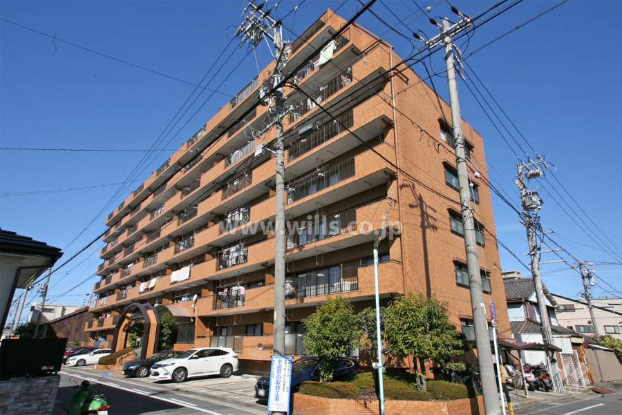 ライオンズマンション鳴海第3の外観(南東側から)