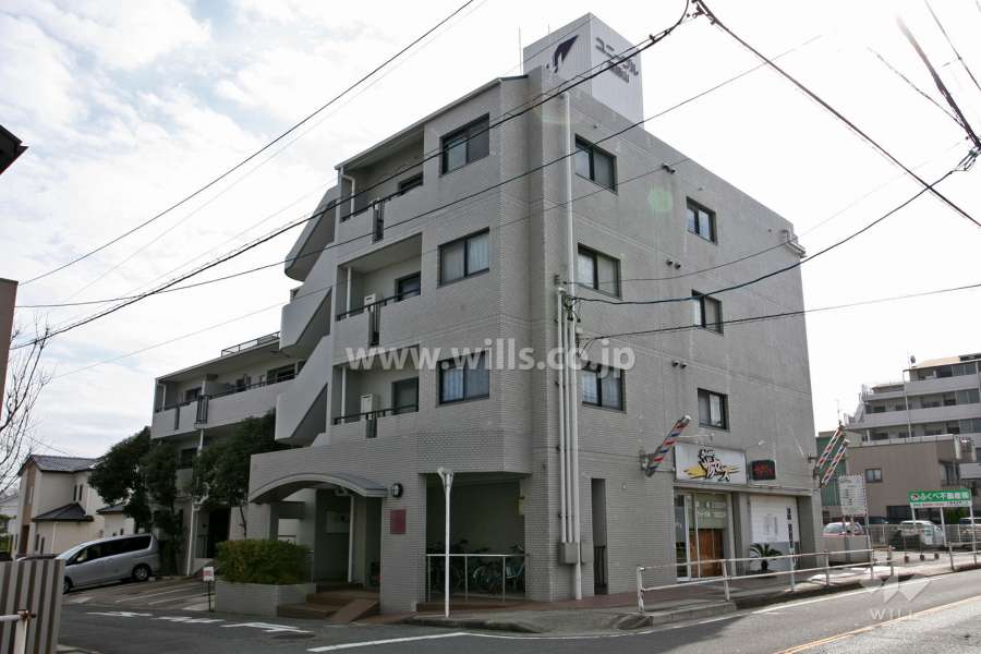 ユニーブル薬師山の外観（北西側から）