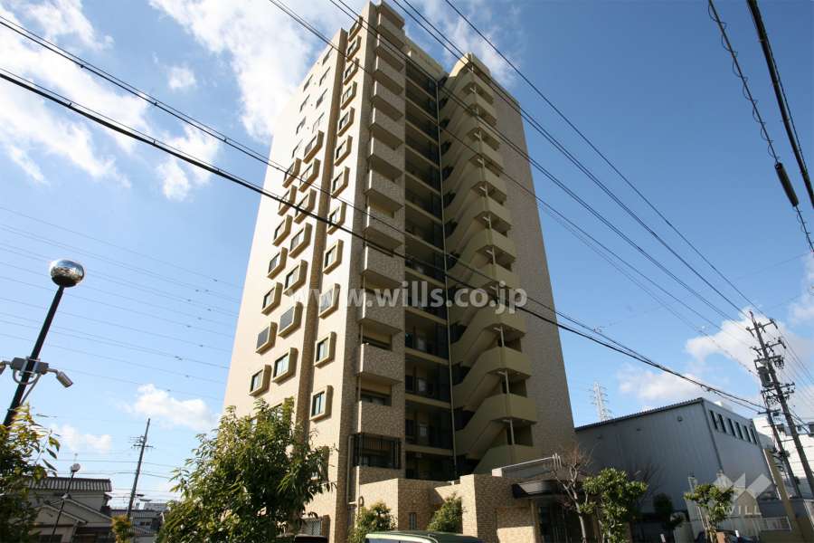 エスポア鳴海の外観（北東側から）