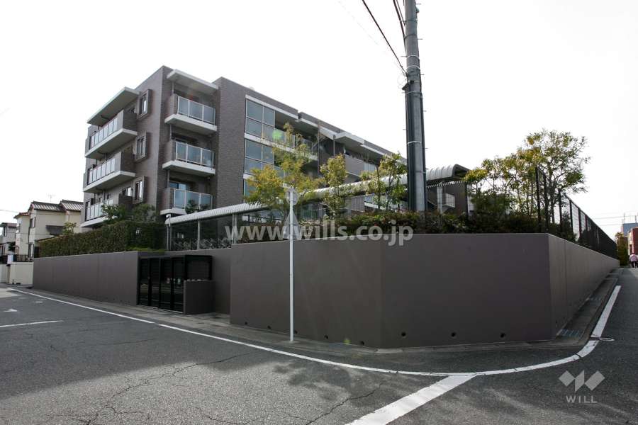 ヴィークコート伝治山の外観（北東側から）