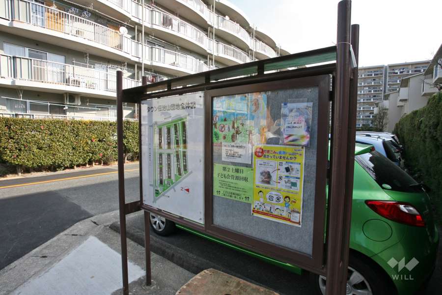 タウン伝治山案内図