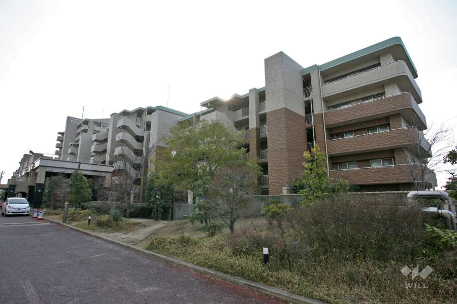 ライオンズガーデン野並の外観(北側から)