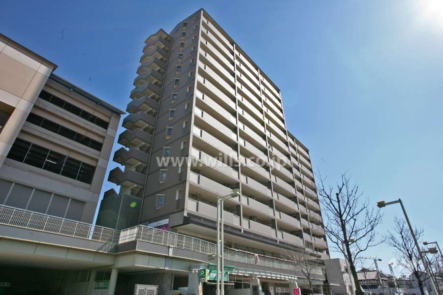 シティコーポ有松駅前の外観(西側から)