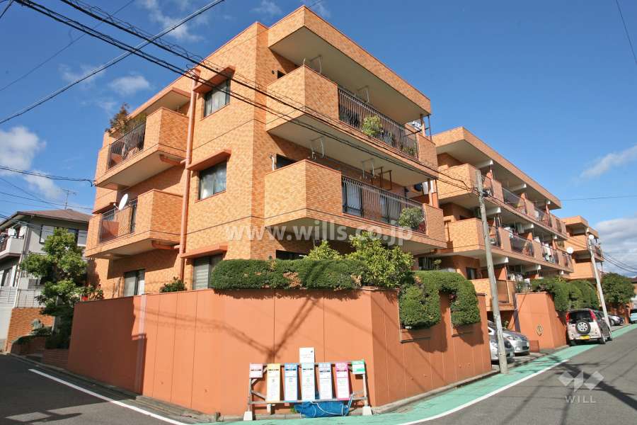 ライオンズマンション薬師山の外観(南側から)