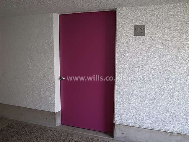 トランクルームの入り口