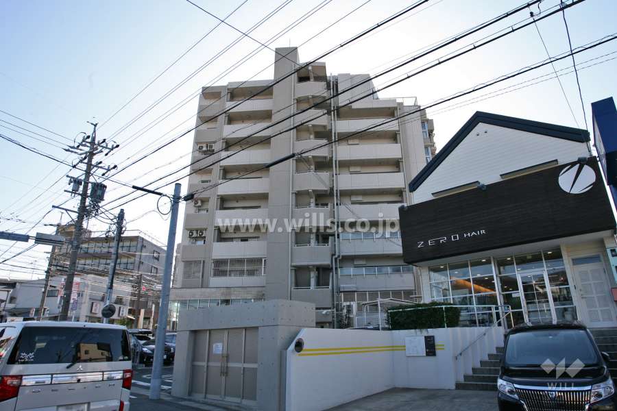 プラセシオン鳴子の外観(北西側から)