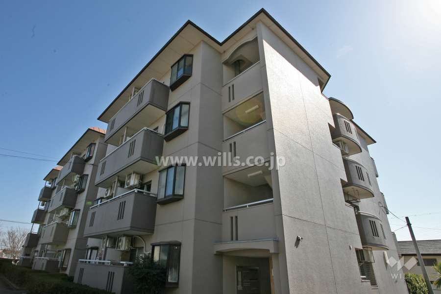 シティハイツ有松1号館の外観(西側から)