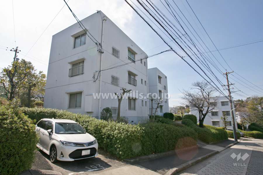有松グリーンハイツ26号棟の外観(北東側から)