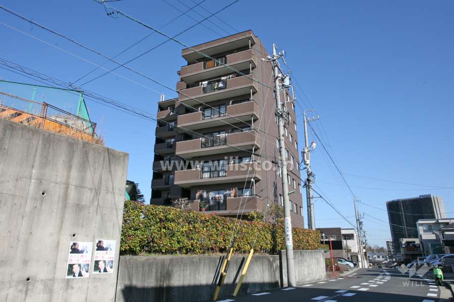 ラシオン南ヶ丘の外観（南側から）