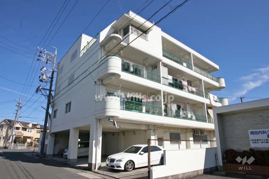 ユニーブル第2六田の外観(西側から)