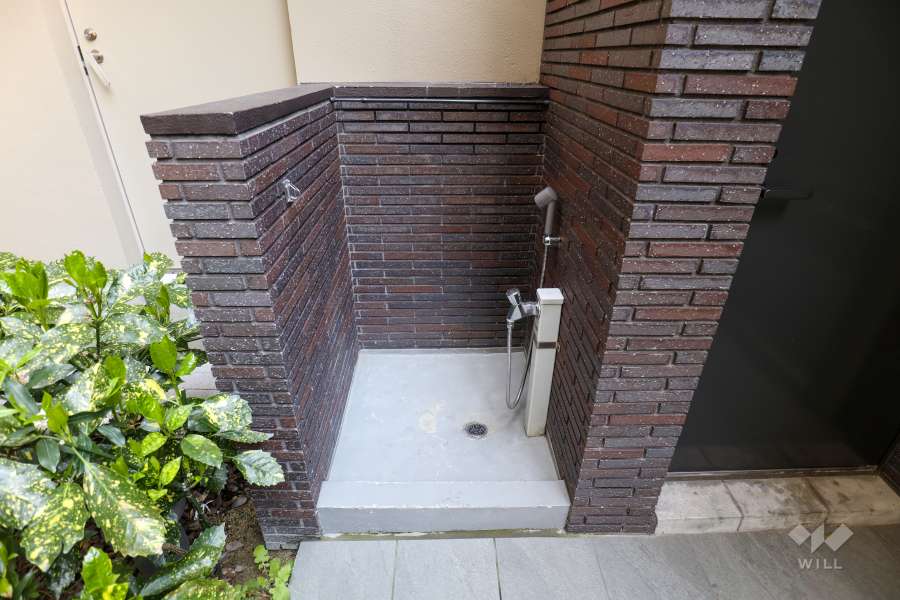 ペット足洗い場