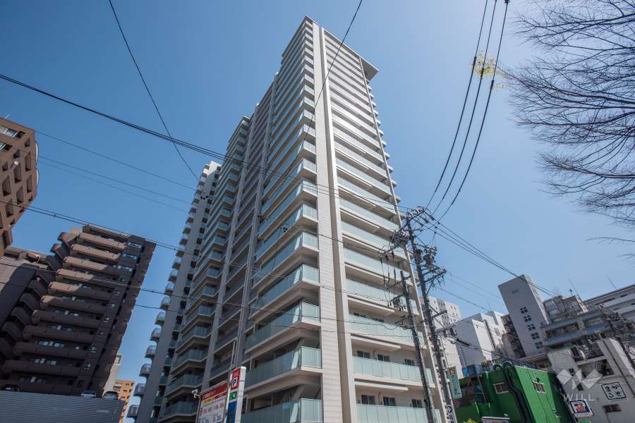 プラウドタワー名古屋久屋大通公園の外観（北西側から）