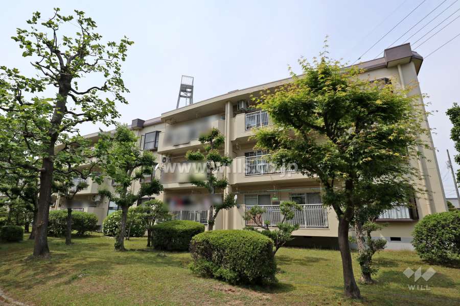 幸心東住宅3号棟の外観（南東側から）