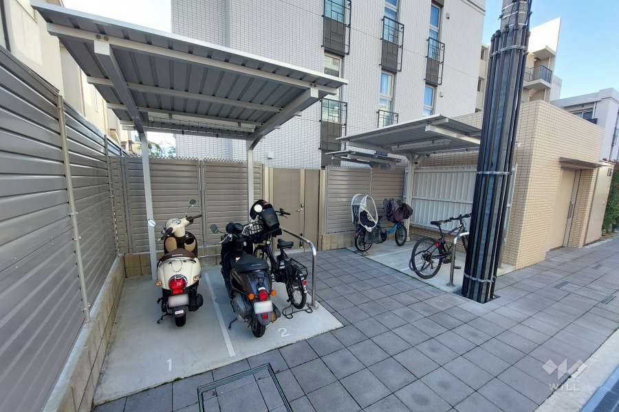 バイク置場