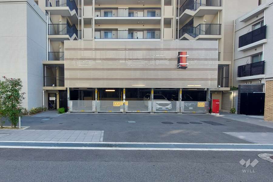 駐車場の出入口